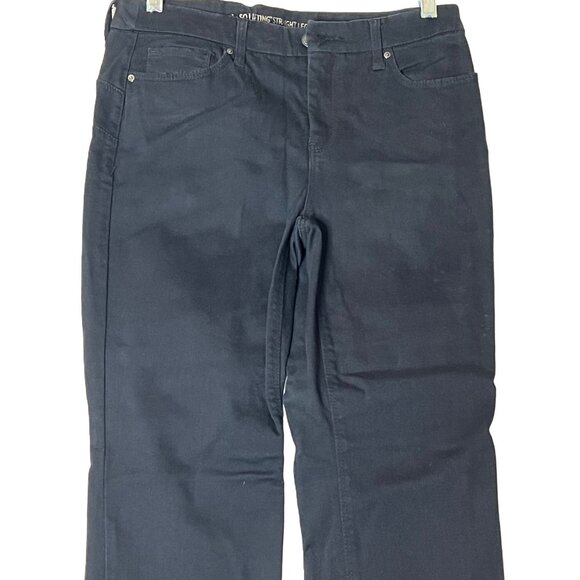 Chico's The So Lifting Straight Leg Black Jeans Size 0 (US4) Regular - Picture 2 of 10